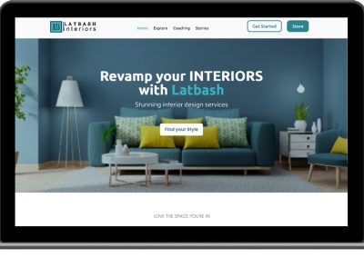 Interior Design Ecommerce Website